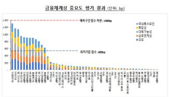 5대 은행·은행금융지주, 중요금융기관 선정…1.0% 추가자본 적립해야