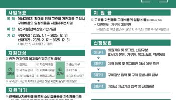 “한전과 함께 하는 에너지 절약”…에너지복지로 취약계층 살린다