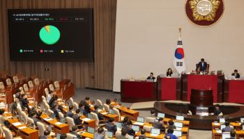 '尹정부 거부권' 농업재해대응2법, 국회 본회의 통과(상보)