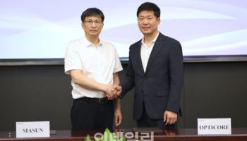 옵티코어, 中 최대 로봇기업 시아순과 ‘휴머노이드’ 공략