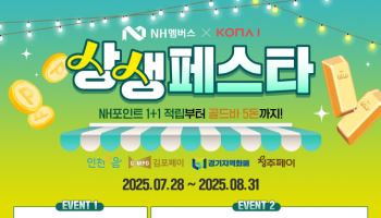 농협銀, 지역화폐 NH포인트 연계 이벤트 실시