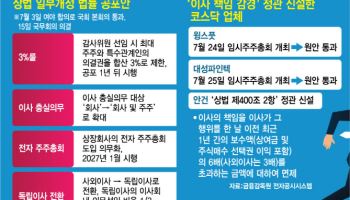 '이사 책임 완화' 정관 만들어 상법 개정에 대응하는 상장사들