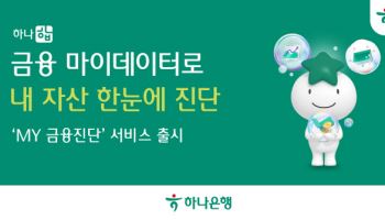 하나은행, 내 손으로 시작하는 금융건강 진단서비스 출시