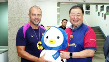 세계 축구 명문 FC바르셀로나도 파주FC K리그2 진출 응원?