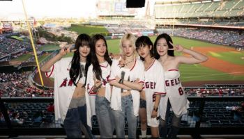 아이들, 美 LA 에인절스 홈경기 역사상 첫 프리게임 공연
