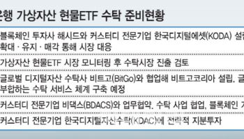 "가상자산 현물ETF 시대 열린다"…은행, 수탁시장 정조준
