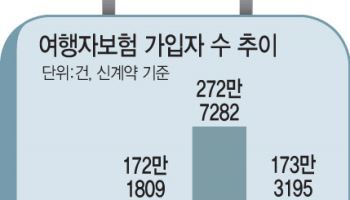 "여름휴가 해외로 GO GO"…여행자보험 가입자 폭증