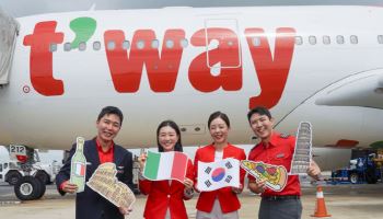 티웨이항공, ‘인천-로마’ 취항 1주년…누적 10만명 수송