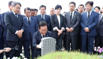 정청래의 국힘 예방 생략…與박수현 "합헌정당 돼라는 요청"