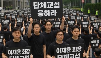"이재용 나와라"…'단체교섭' 쓰나미 덮친 대한민국 미래