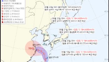 12호 태풍 '링링' 발생 임박했나…예상 경로는?