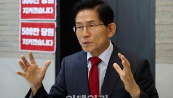김문수 “민주당, 우리 목에 칼…모든 세력 연대한 장외투쟁”