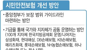 시민안전보험 보장 제각각…개선방안 마련 '감감무소식'