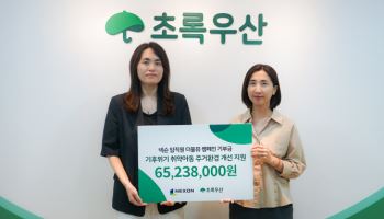넥슨, 폭염·침수 피해 가정에 6500만원 기부