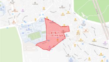 용산동2가 1-1351번지 일대 신통기획 주택재개발 후보지 선정