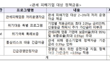 정부, 관세 피해기업 살리기 총력…13.6조 규모 긴급경영 지원