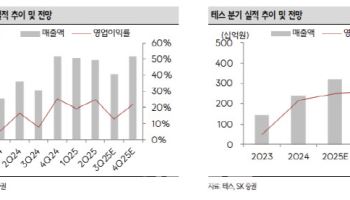 테스, 전방 투자 확대로 실적 우상향 지속…목표가↑-SK