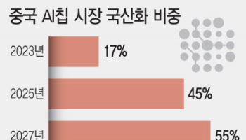 中 AI칩 자립률 50%…K반도체 구조 재편 전략 시험대