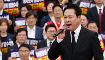 野 “3대 특검법 의결한 與 ‘북한식 인민재판’ 자행 의지”