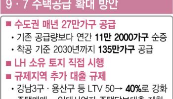 정부, 집값· 가계대출 동반 압박…LTV 축소·전세대출 조인다