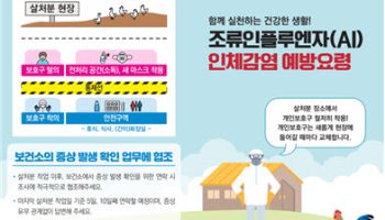 국내선 처음보는 고병원 AI 발생…사람한테 옮길라