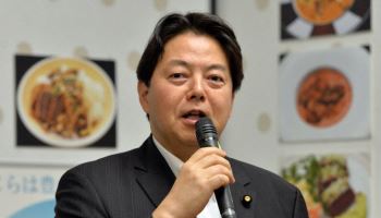 하야시 관방장관도 日자민당 총재 선거 출사표