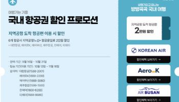 “국내 항공권 2만원 쿠폰 드려요” 1만7500명 선착순 모집