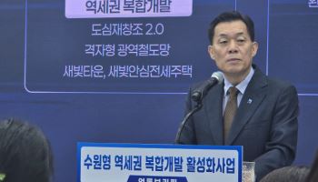 도심 전역에 22개 콤팩트시티, 수원시 ‘역세권 복합개발’ 시동
