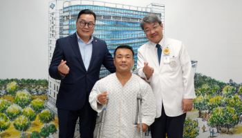 해운대백병원, 몽골 패럴림픽 영웅에 희망 선물… 나눔의료 실천