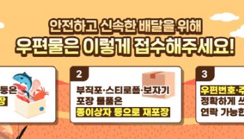 우체국, 추석 명절 앞두고 비상 근무 체계 돌입