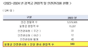 경복궁 훼손 재발 “예견된 일”…신고 건수 300건 `빨간불`