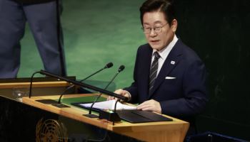 이재명 대통령 유엔 연설…北 단계적 비핵화 구상 강조