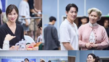 3인3색 다니엘 귀환…뮤지컬 '미세스 다웃파이어' 연습열기 후끈