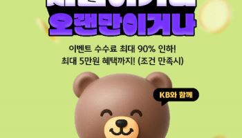 KB證, 국내 선물·옵션 ‘처음이거나 오랜만이거나’ 이벤트 실시
