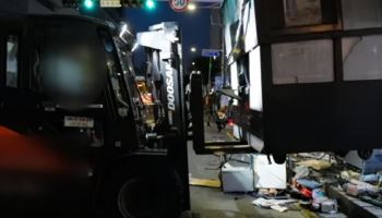 건대입구 노점 철거 갈등..."절차 위반" 구청장 고소