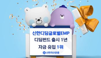 디딤펀드 출시 1년…‘신한디딤글로벌EMP’ 자금유입 1위