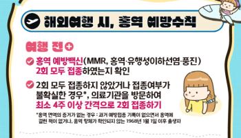 추석 연휴 해외여행…내가 챙겨야 할 '예방접종'은