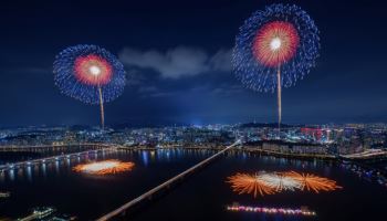 서울세계불꽃축제 성료…관람객 100만여명 운집