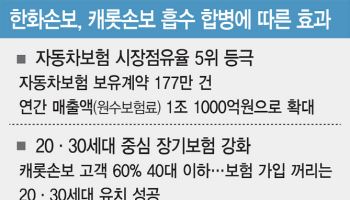 캐롯손보 품은 한화손보, 2030 겨냥 장기보험 강화