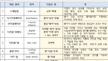 `디토 소비` 대신 `모방 소비`로…쉬운 우리말 쓰세요