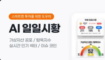 빗썸, AI 아나운서가 전하는 '일일 시황' 콘텐츠 공개