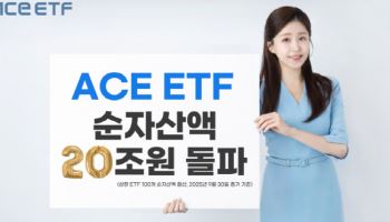 한투운용, 'ACE ETF' 순자산액 20조 돌파