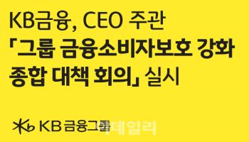 KB금융, 전 계열사 CCO '그룹 금융소비자보호 강화 종합 대책 회의'
