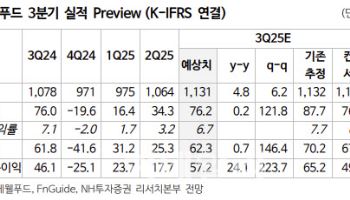 롯데웰푸드, 소비쿠폰 지급에 실적 개선 기대-NH