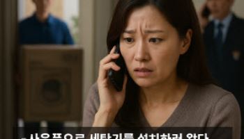 "사은품 '세탁기' 설치하러 왔어요"…상상도 못했는데 피싱이었다