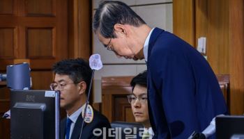 法, '내란 방조' 한덕수 2차 공판 중계 허용…CCTV 공개되나