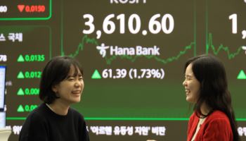코스피, 사상 첫 3600선 웃돌며 마감…강세 이끈 반도체株