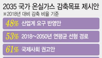 무리한 온실가스 목표…"車·철강 등 산업계 생존 위협"(종합)