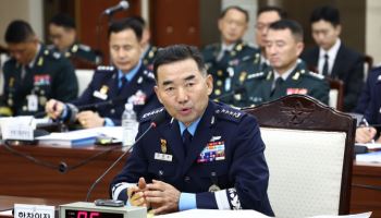 합참의장 "연기된 한미훈련 연내 완료…北 극초음속미사일 요격 가능"