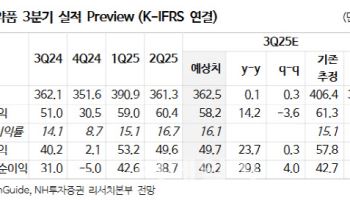 한미약품, 4분기 비만신약 데이터 모멘텀 주목...목표가 44만원-NH